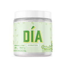 Primeval Labs DIA Hydration Pepino Limon bottle showing electrolyte blend for daily refreshment