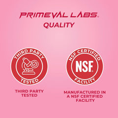 Primeval Labs DIA hydration powder front packaging featuring Fresa flavor.