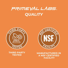 Primeval Labs Clean Creatine Monohydrate tamarindo glass setup for a refreshing shake