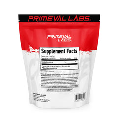 Primeval Labs flavored creatine powder with no artificial colors for daily use.