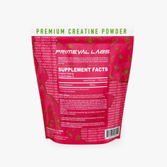 Scoop on top of Primeval Labs creatine on the tub.