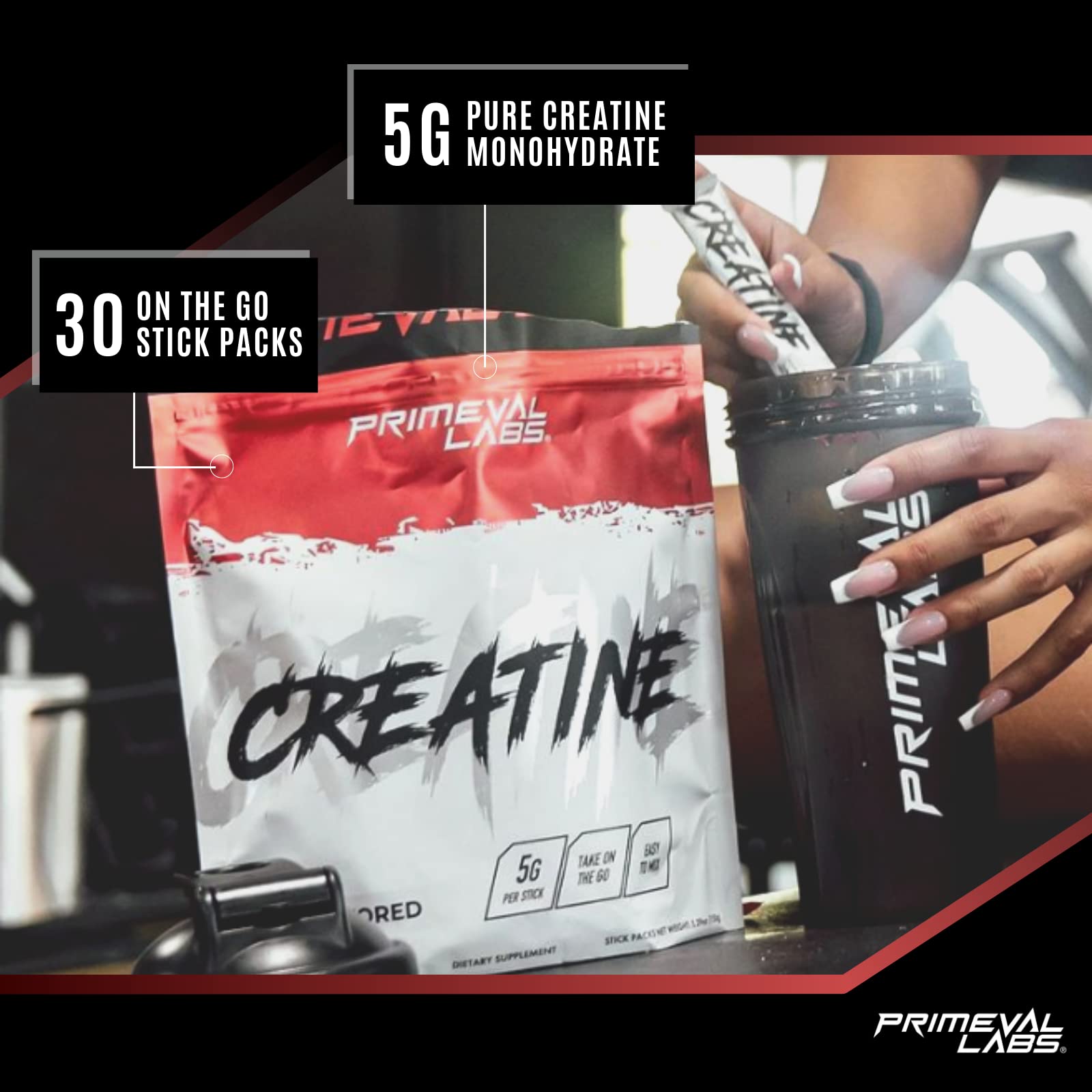 Primeval Labs creatine produced in an NSF-certified facility with third-party testing.