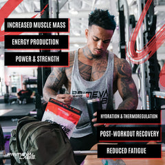 Primeval Labs Latin-inspired creatine flavor provides enjoyable mix for workouts.