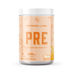Primeval Labs PRE Melon bottle ready for steady energy and focus.