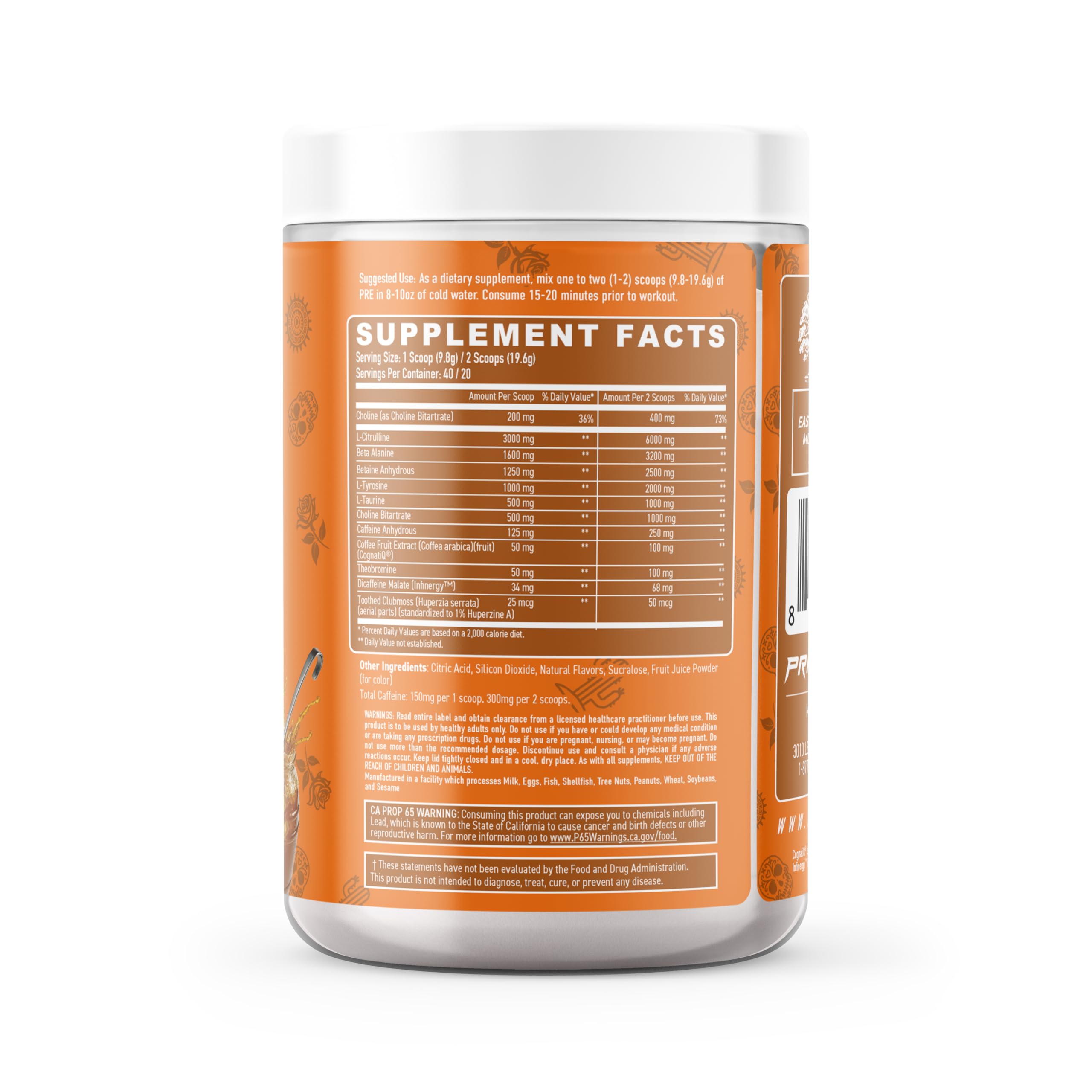 Primeval Labs PRE scoop ready for precise dosing and consistent energy