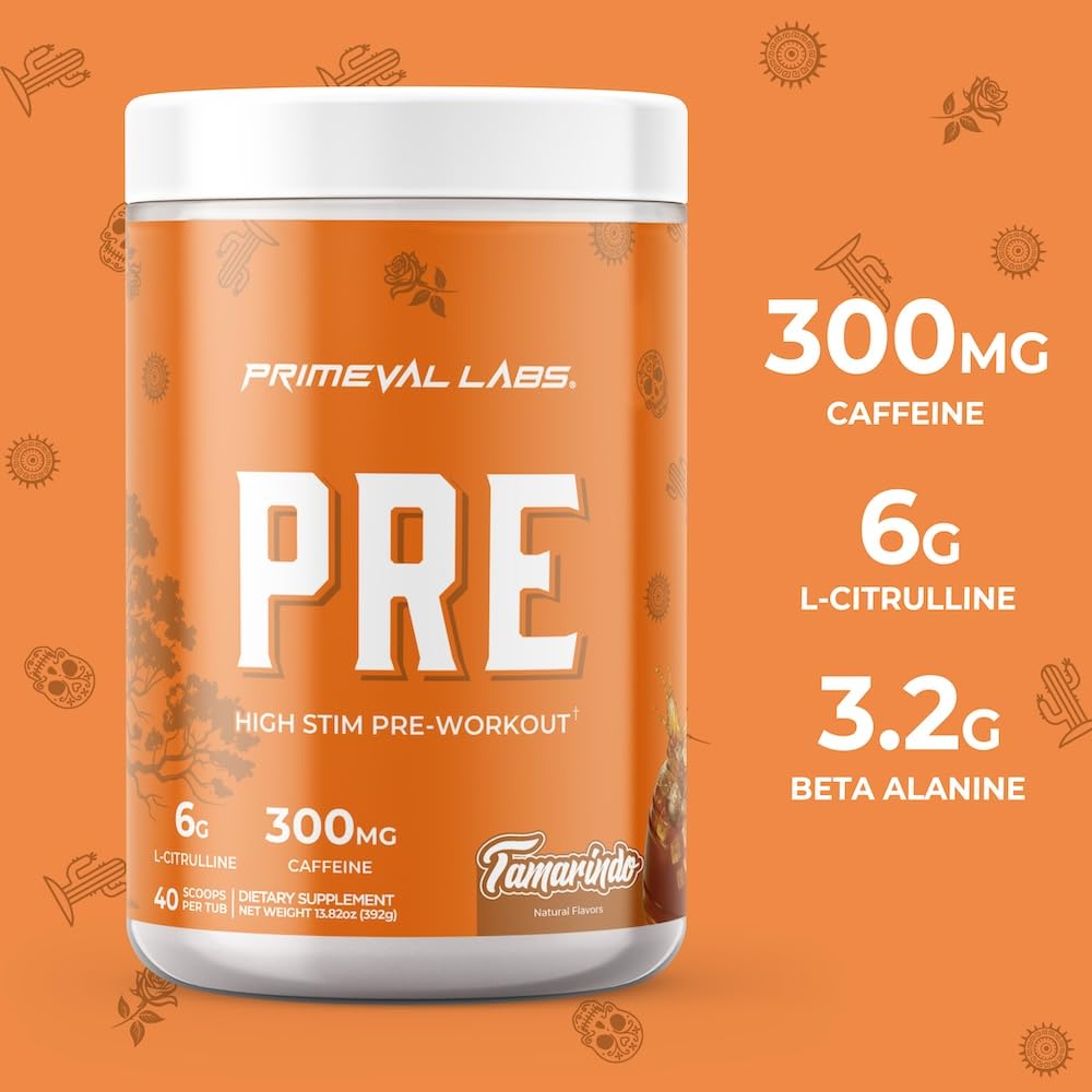 Primeval Labs PRE Tamarindo tub showcases authentic Latino-inspired flavor