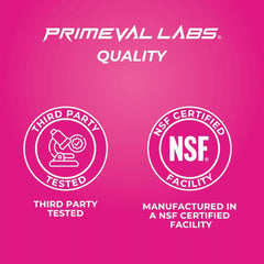 Primeval Labs PRE high-stim training scene with athlete preparing before workout