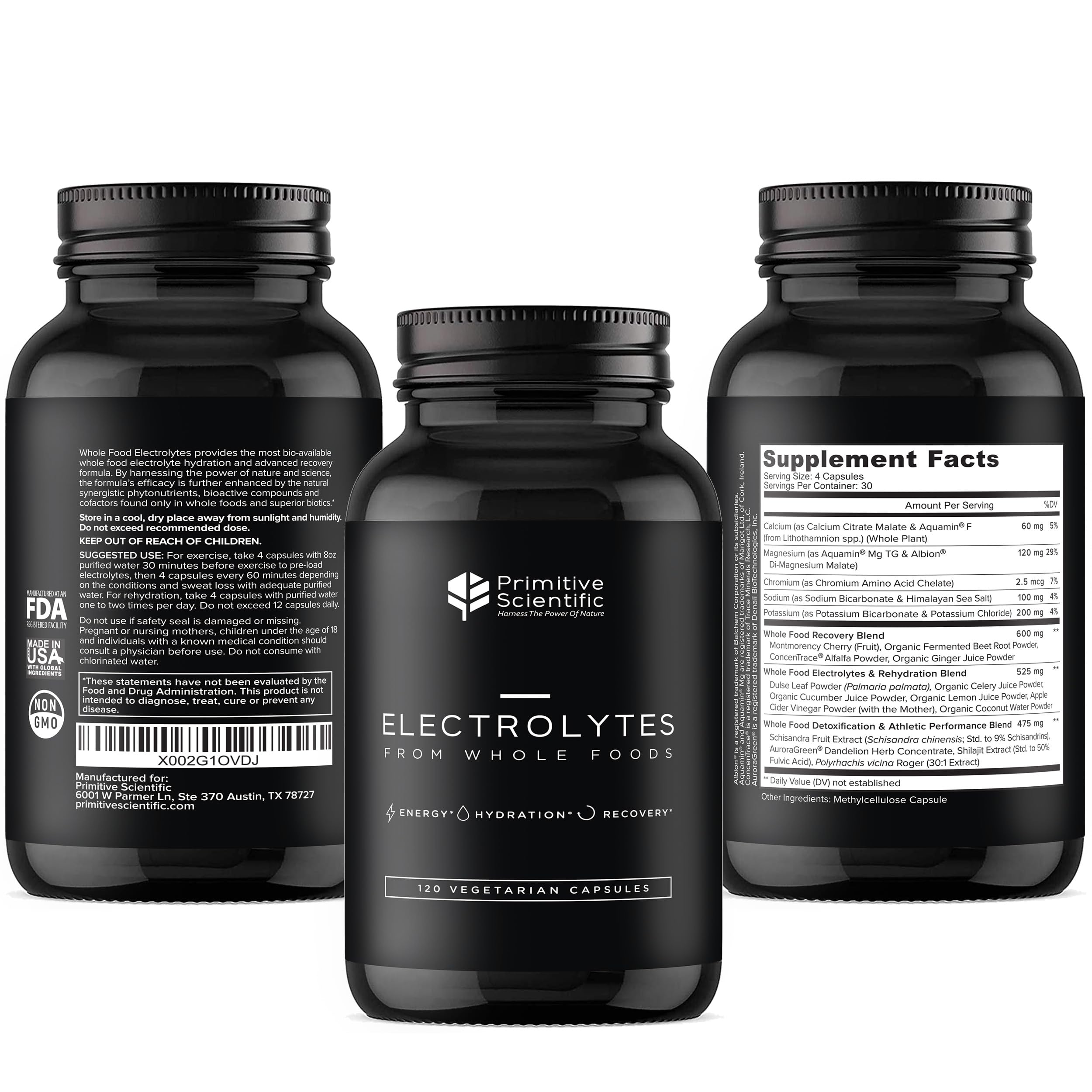 Primitive Scientific testing-eurofins confirms purity and safety standards in every batch.