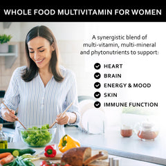 Primitive Scientific women's multivitamin capsules for daily nourishment and steady energy.