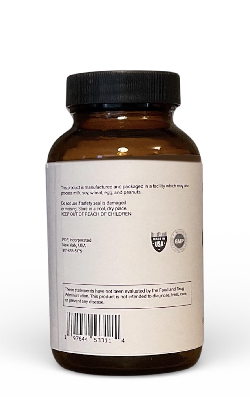Prince of Peptides Gip-36 label and packaging, emphasizing transparent ingredients and easy daily use.