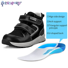 Princepard ankle-stability high-top supports steady posture for growing children.