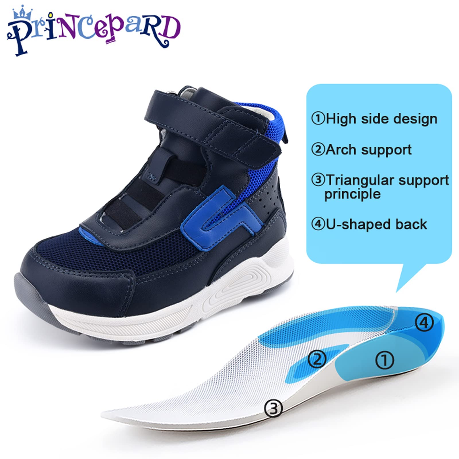 Princepard ankle stabilization design in action for steady balance during play