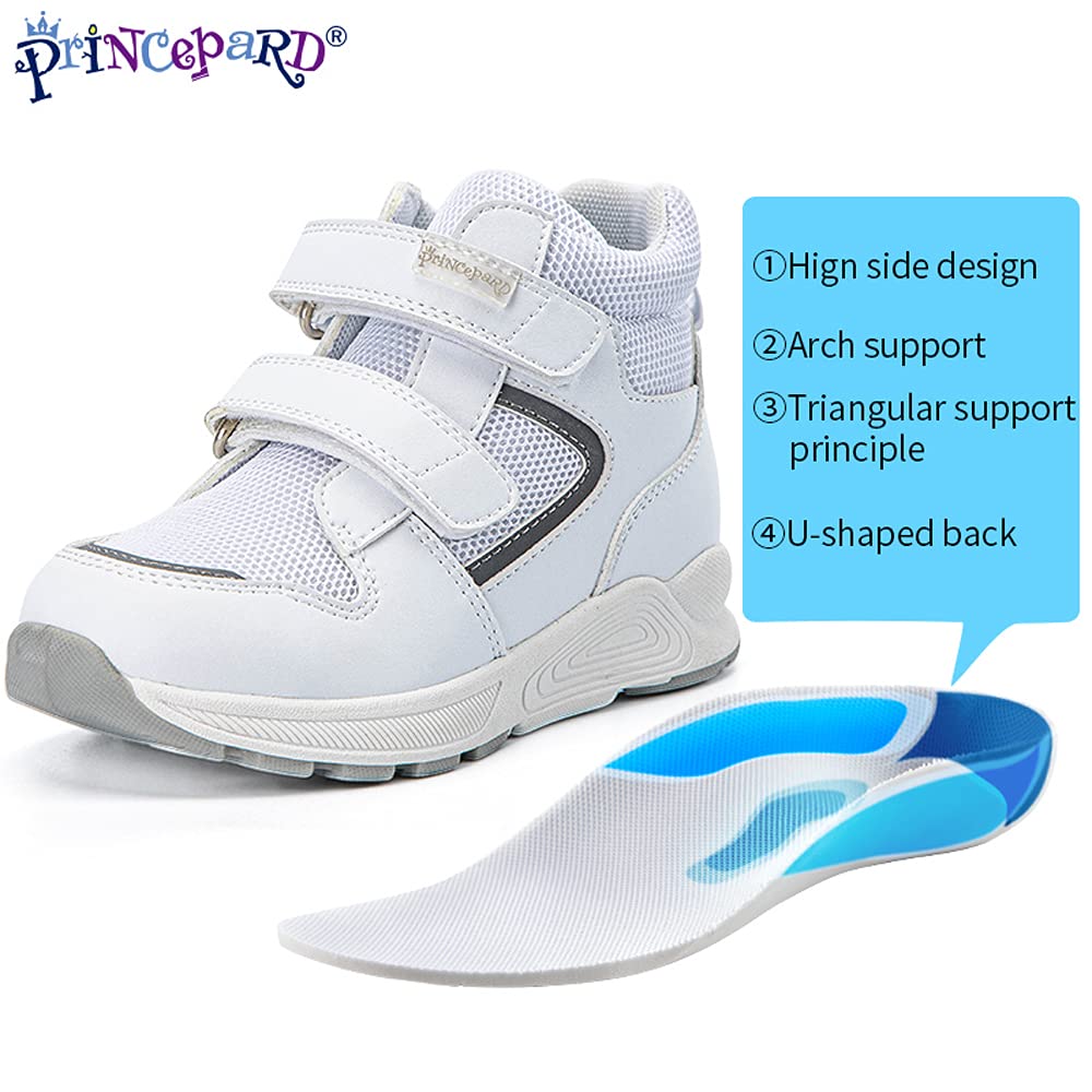 Princepard Arch-Support Shoes for kids help maintain proper walking posture.