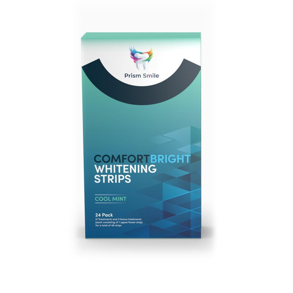 Prism Smile easy-to-use strips allow talking during treatment.