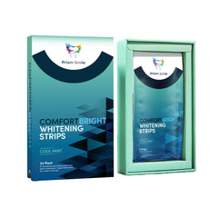 Prism Smile upper and lower strips apply evenly for consistent whitening.