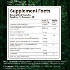 Pristene Macutene Protect capsules ready for daily use.