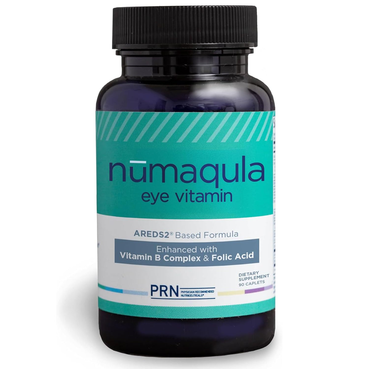 PRN numaqula Eye Vitamins bottle front for daily macular support