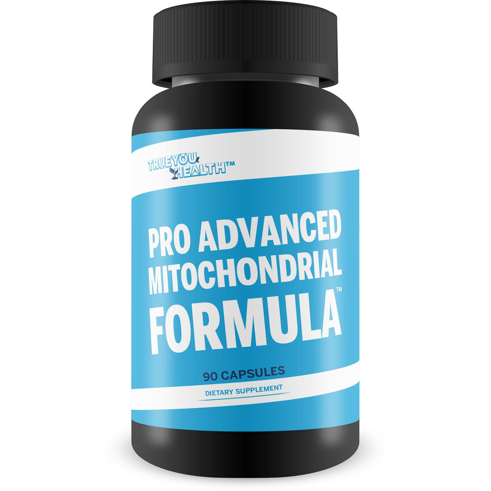 Pro Advanced Mitochondrial Formula bottle for daily energy support and cellular health
