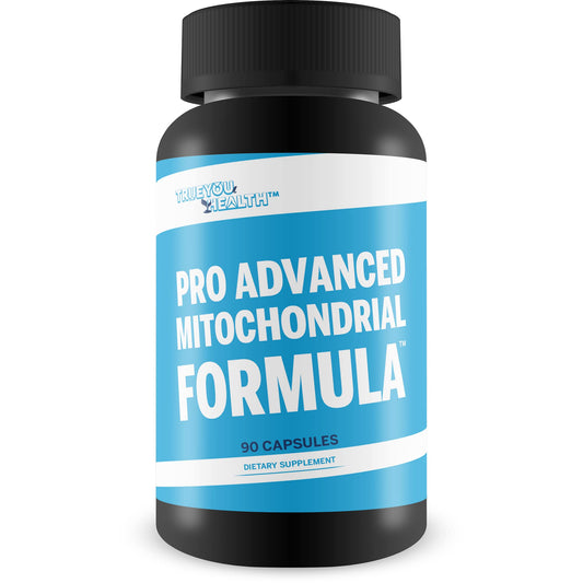 Pro Advanced Mitochondrial Formula bottle for daily energy support and cellular health