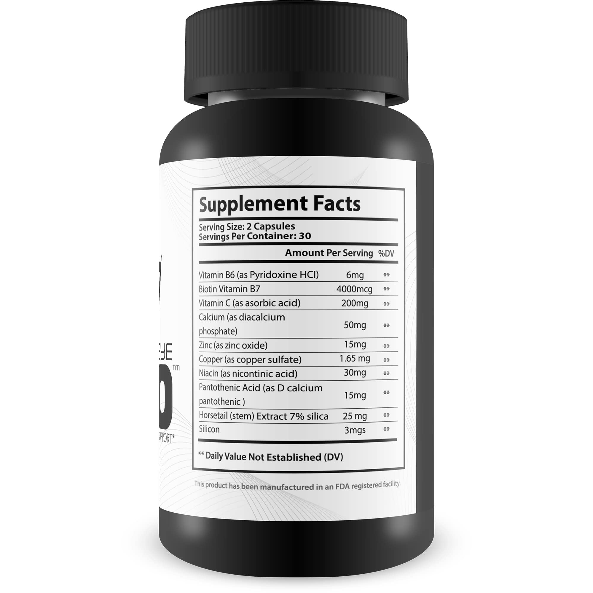 Pro EagleEye x20 bottle pouring capsules for easy daily eye health support.