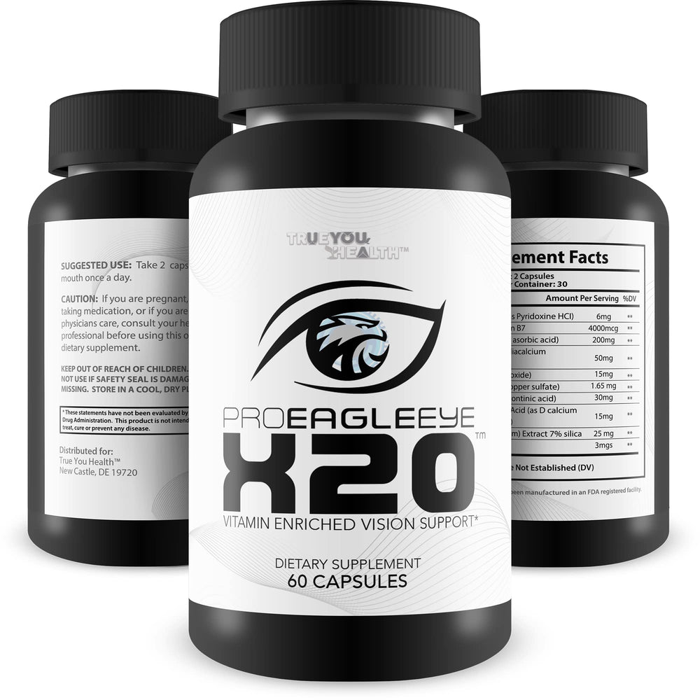 Pro EagleEye x20 packaging box showing USA-made guarantee.