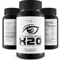 Pro EagleEye x20 packaging box showing USA-made guarantee.