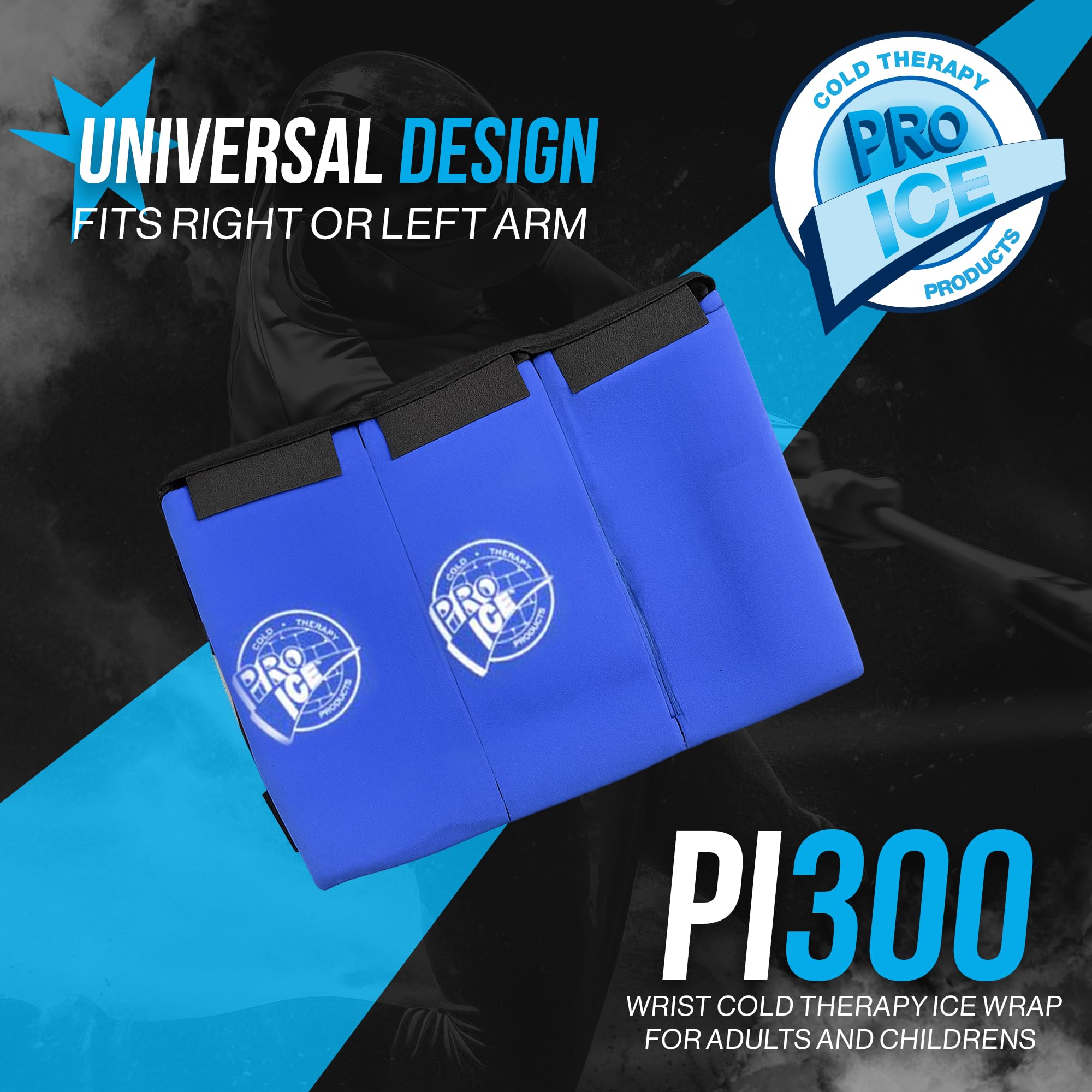 Adjustable strap secures a snug fit for left or right wrists.