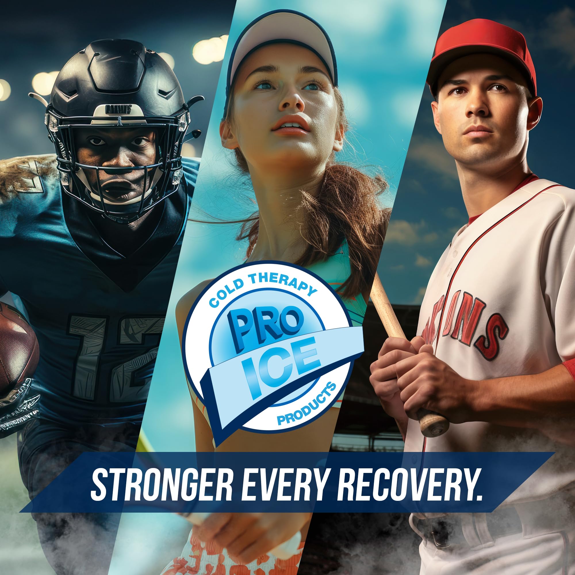PRO ICE reusable design keeps cold therapy sessions eco-friendly and cost-effective.