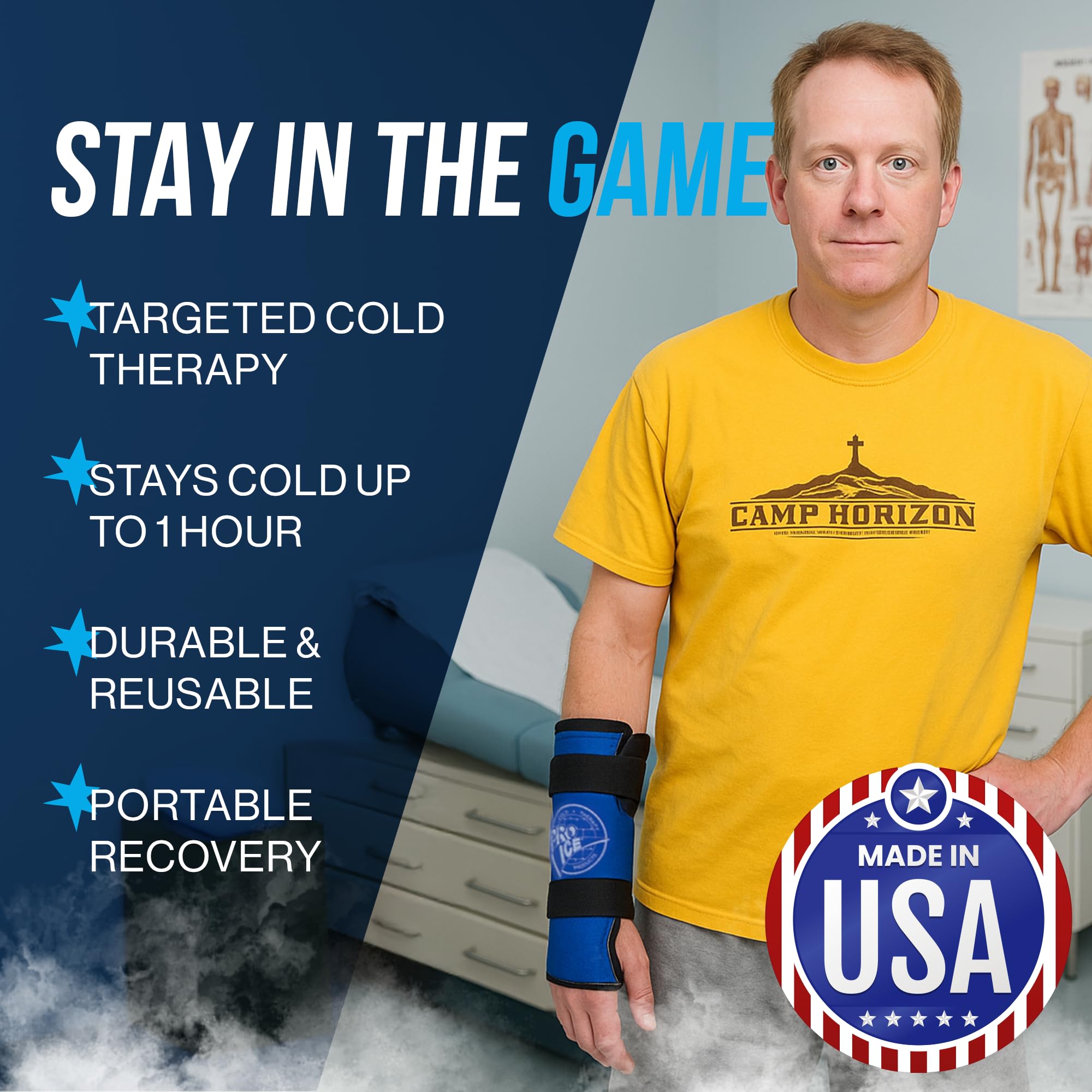 Patented window pane design delivering targeted cooling on the wrist.