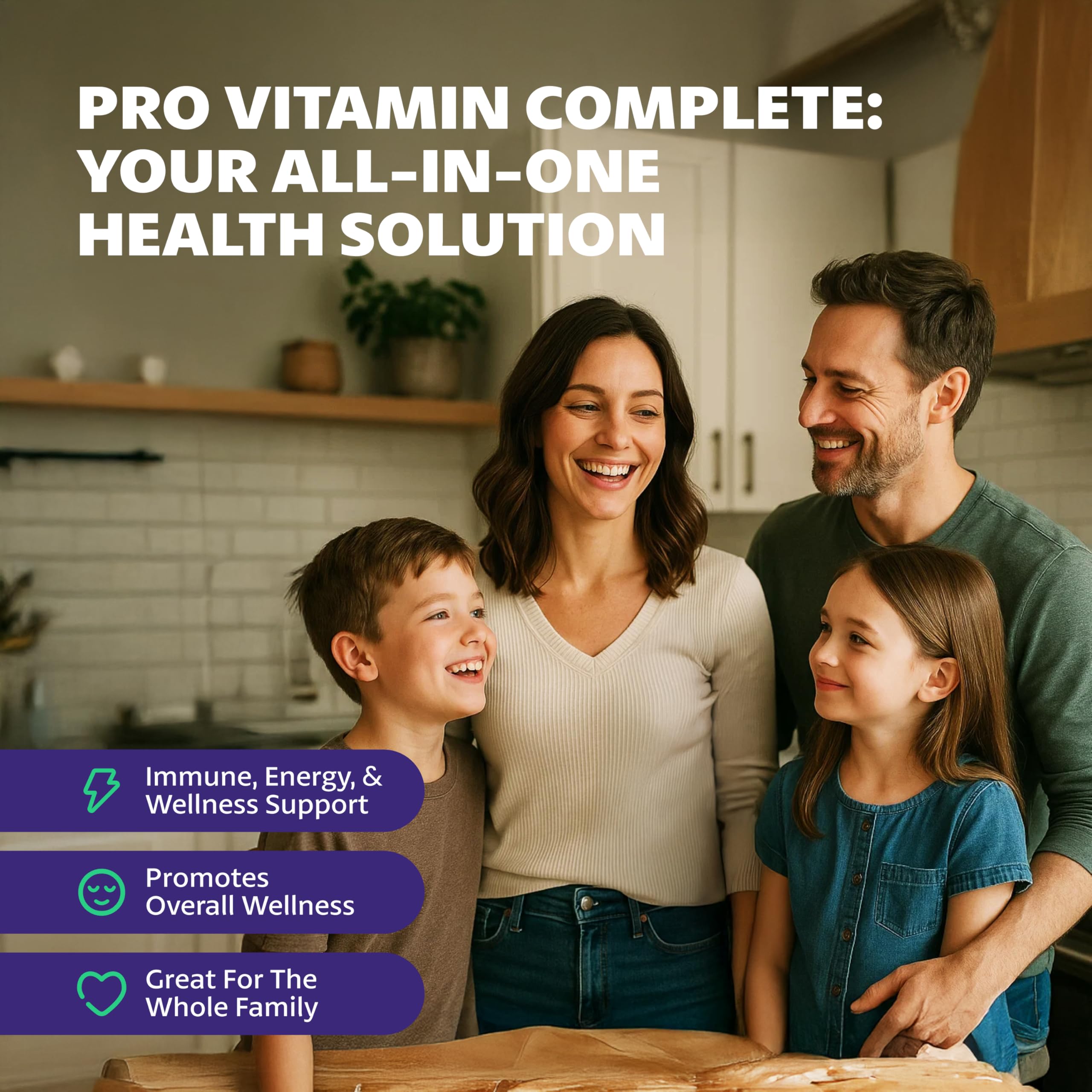 Pro Vitamin Complete liquid vitamins in dropper bottle for easy dosing