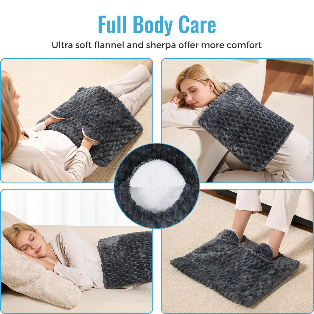 PROALLER foot warmer auto-off feature after 2 hours for safe use