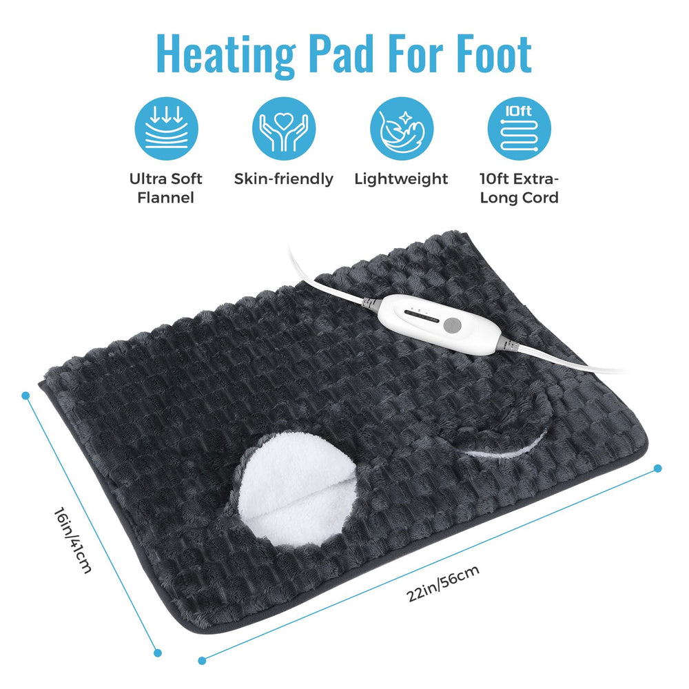 PROALLER foot warmer extended 10ft cord for flexible placement