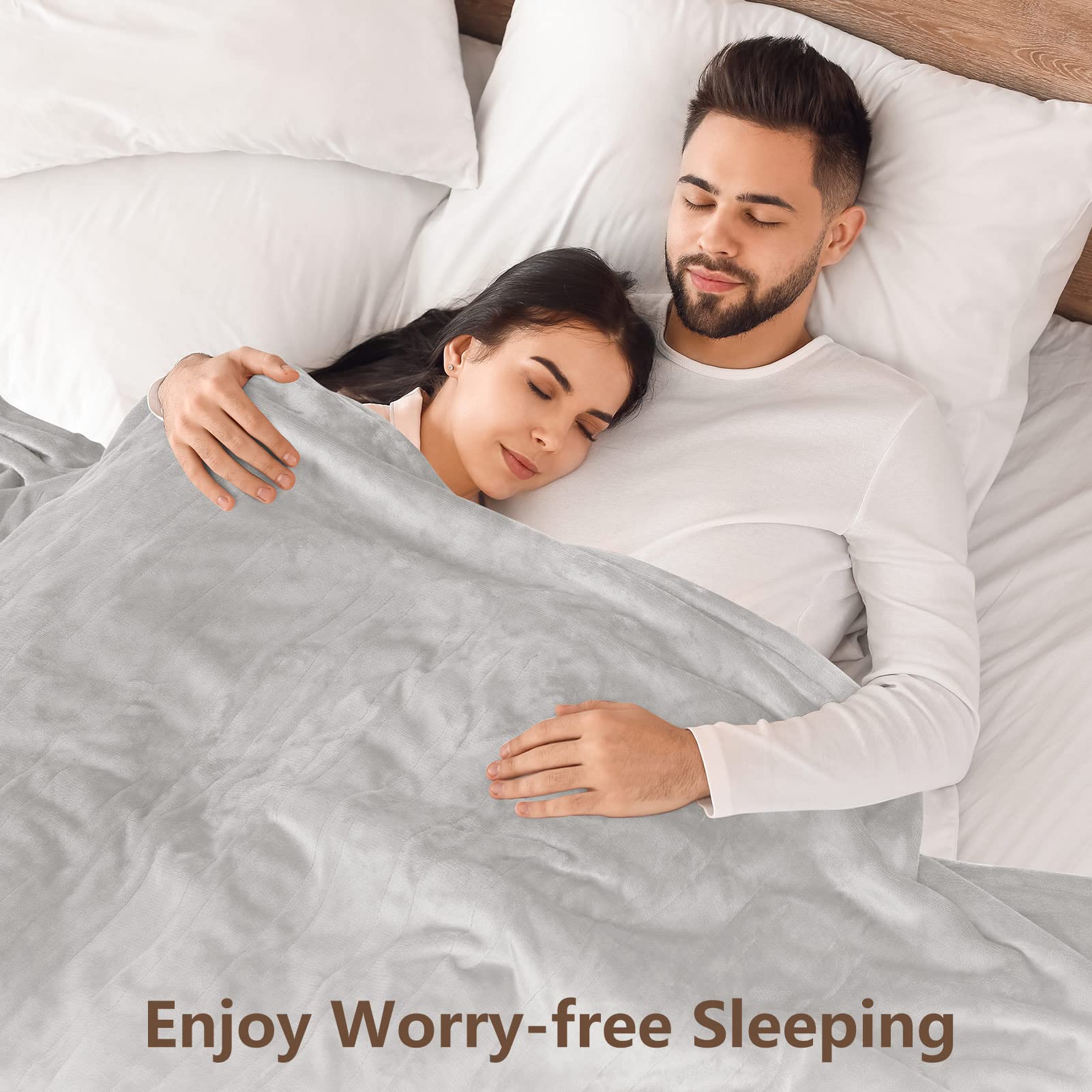 PROALLER machine-washable blanket for easy care.
