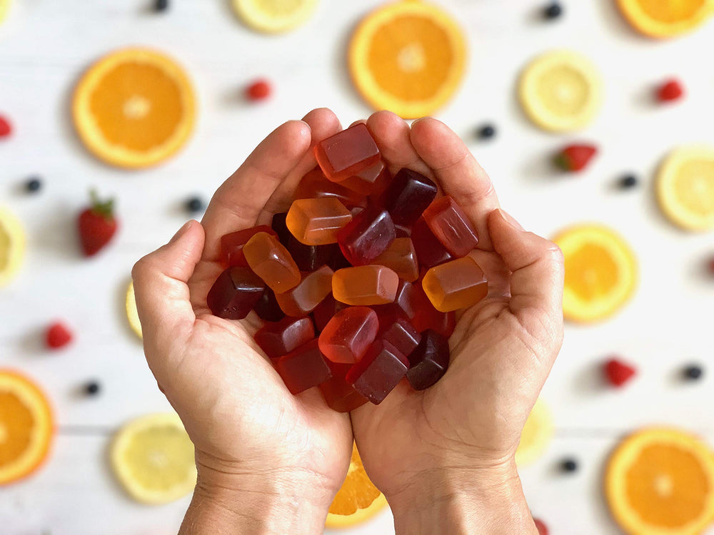 PROBAR Bolt ingredients panel highlights organic and soy-free components.
