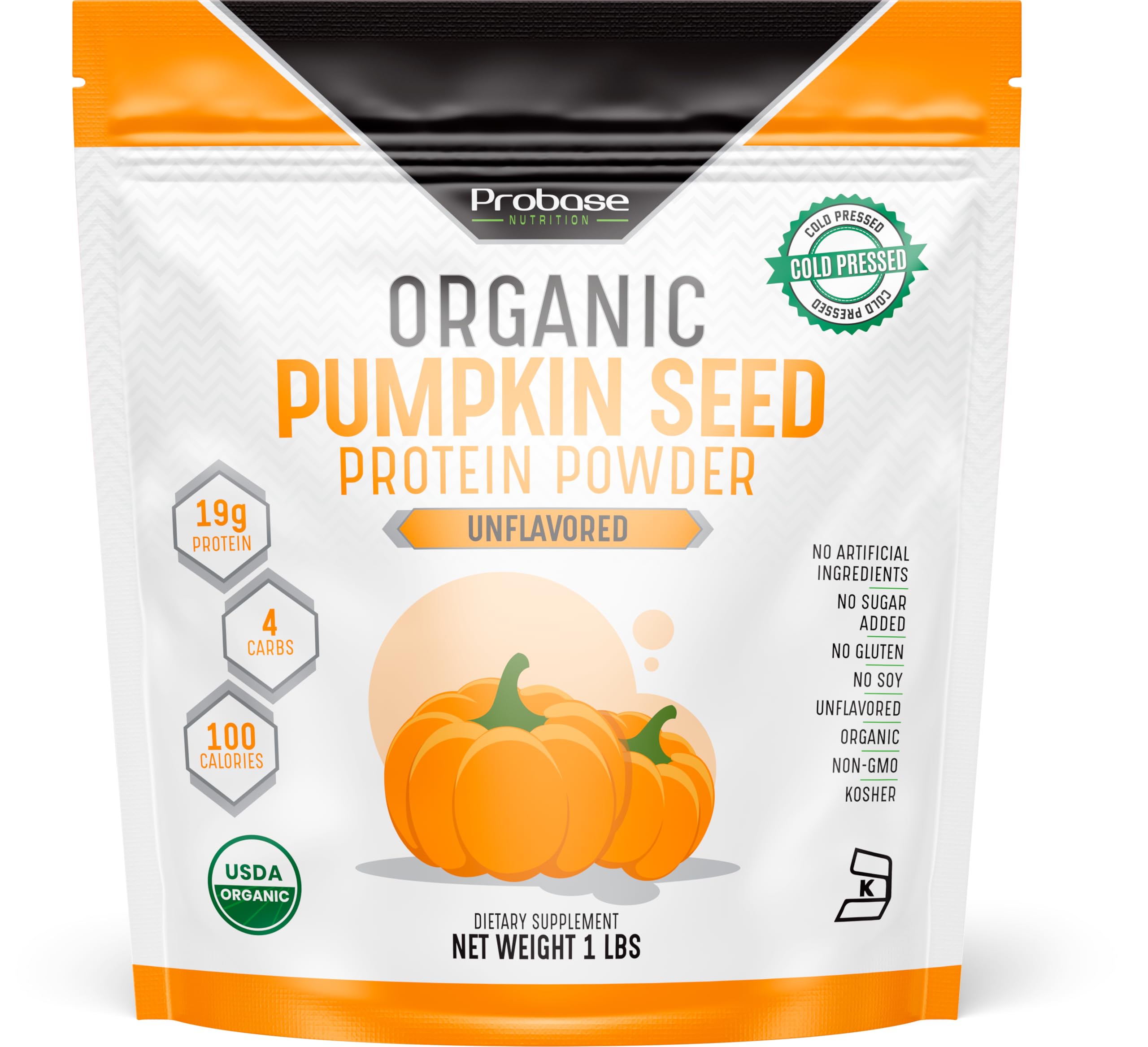 Probase Nutrition pumpkin seed protein powder unsweetened for smoothies