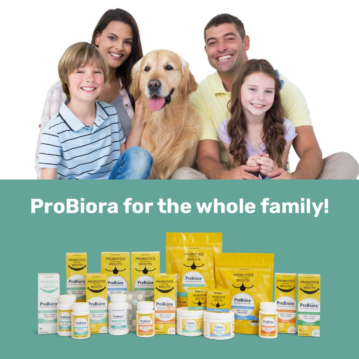 Probiora Health benefits for gum health and balance at the gumline.