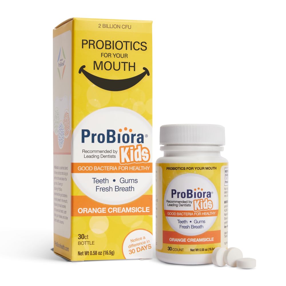 Probiora Kids may support fresher breath and daily routine.