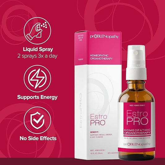 proBLENopathy estrogen spray under the tongue for fast absorption