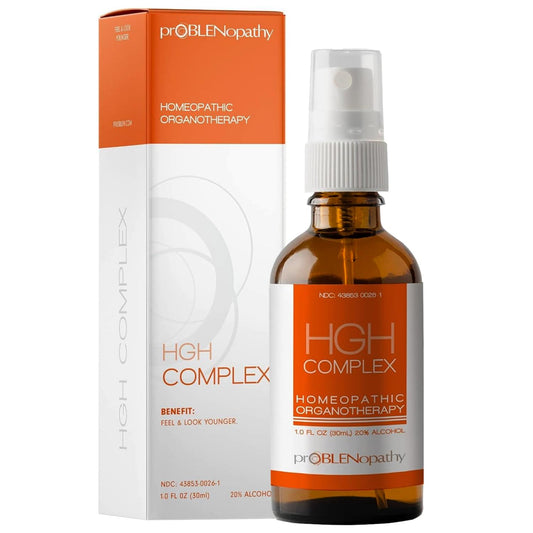 ProBLENopathy HGH liquid spray bottle for quick, discreet daily use.