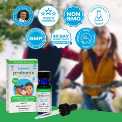 Probonix Kids Drops support balanced gut flora and daily wellness.