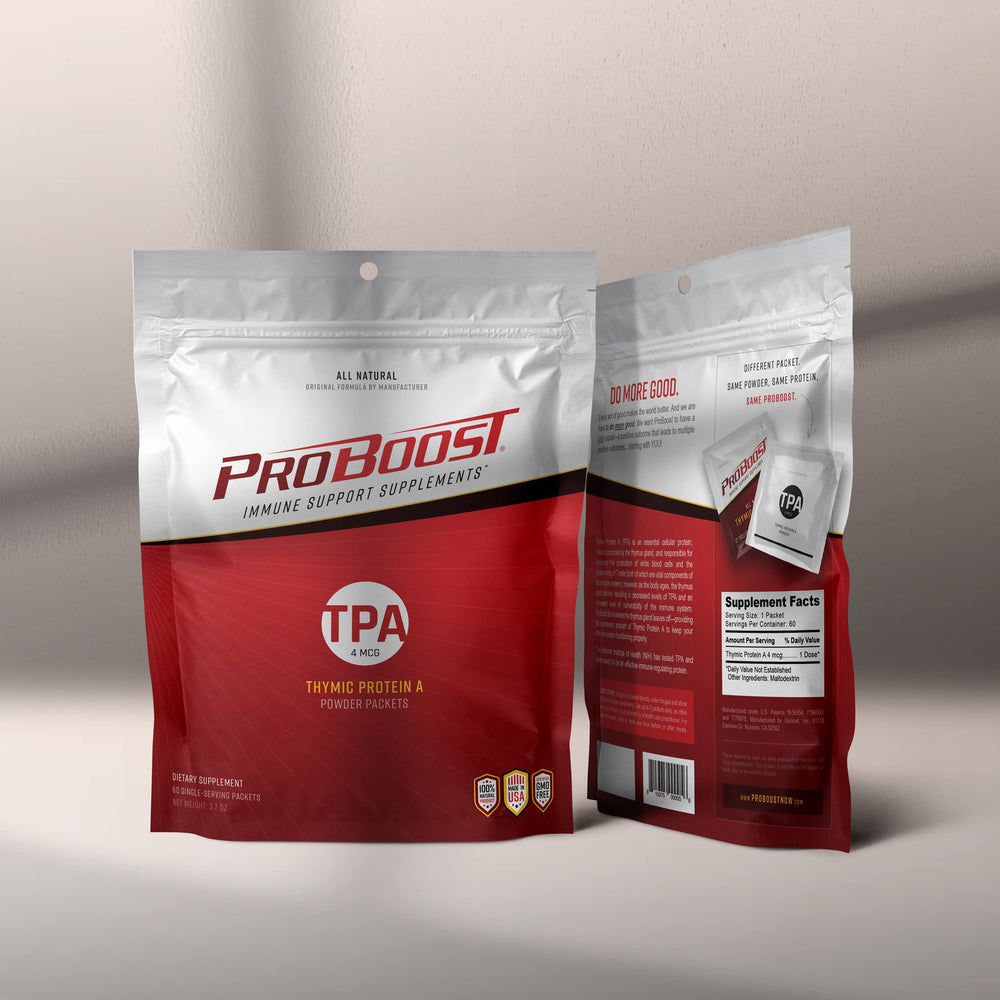 ProBoost daily use pack shown in a morning routine context for consistency.