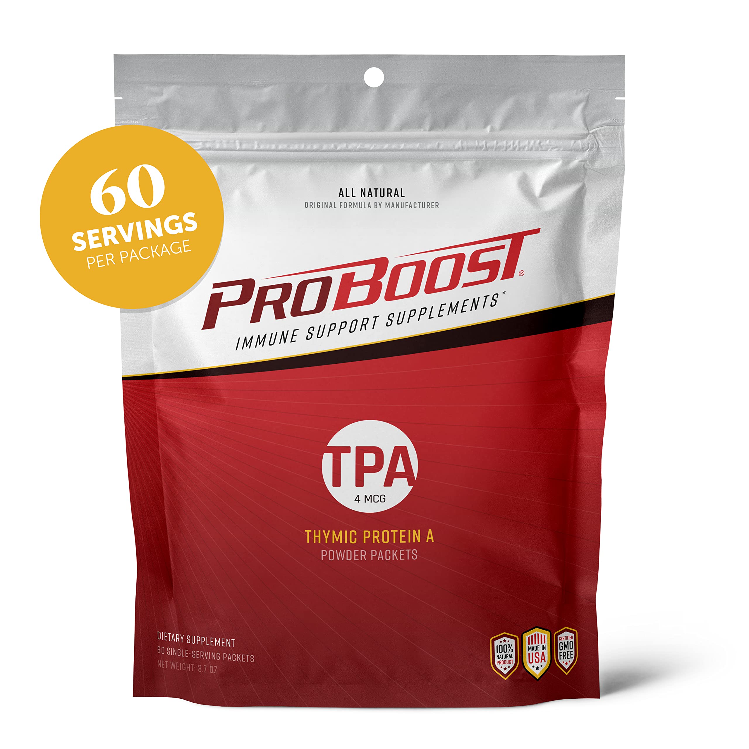 ProBoost non-GMO all-natural ingredients highlight a clean label for daily support.