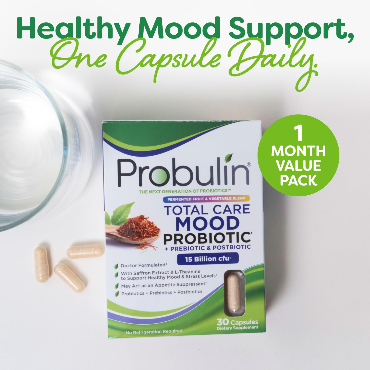 Label emphasizes 11 probiotic strains for comprehensive gut support.