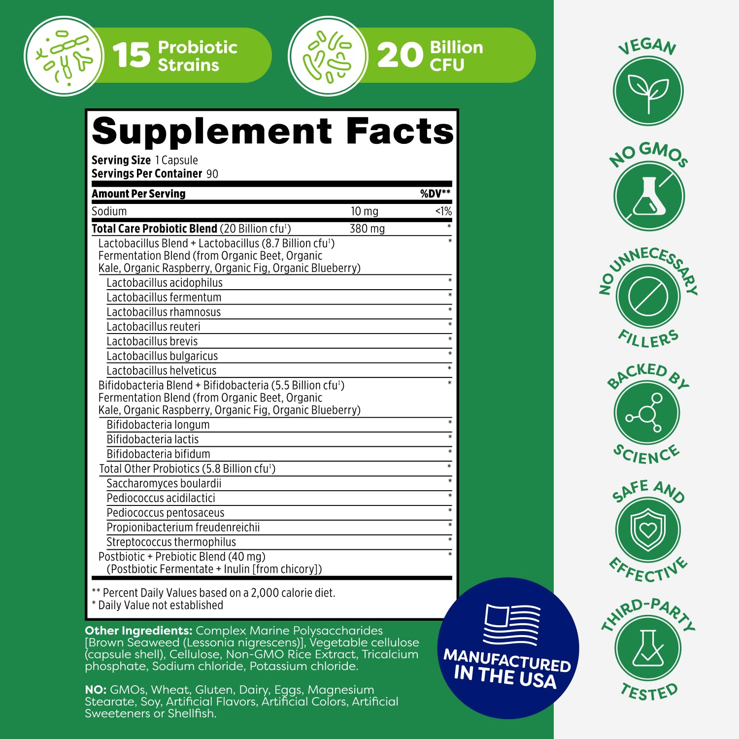 Probulin Total Care ingredients-fermented-fruits close-up