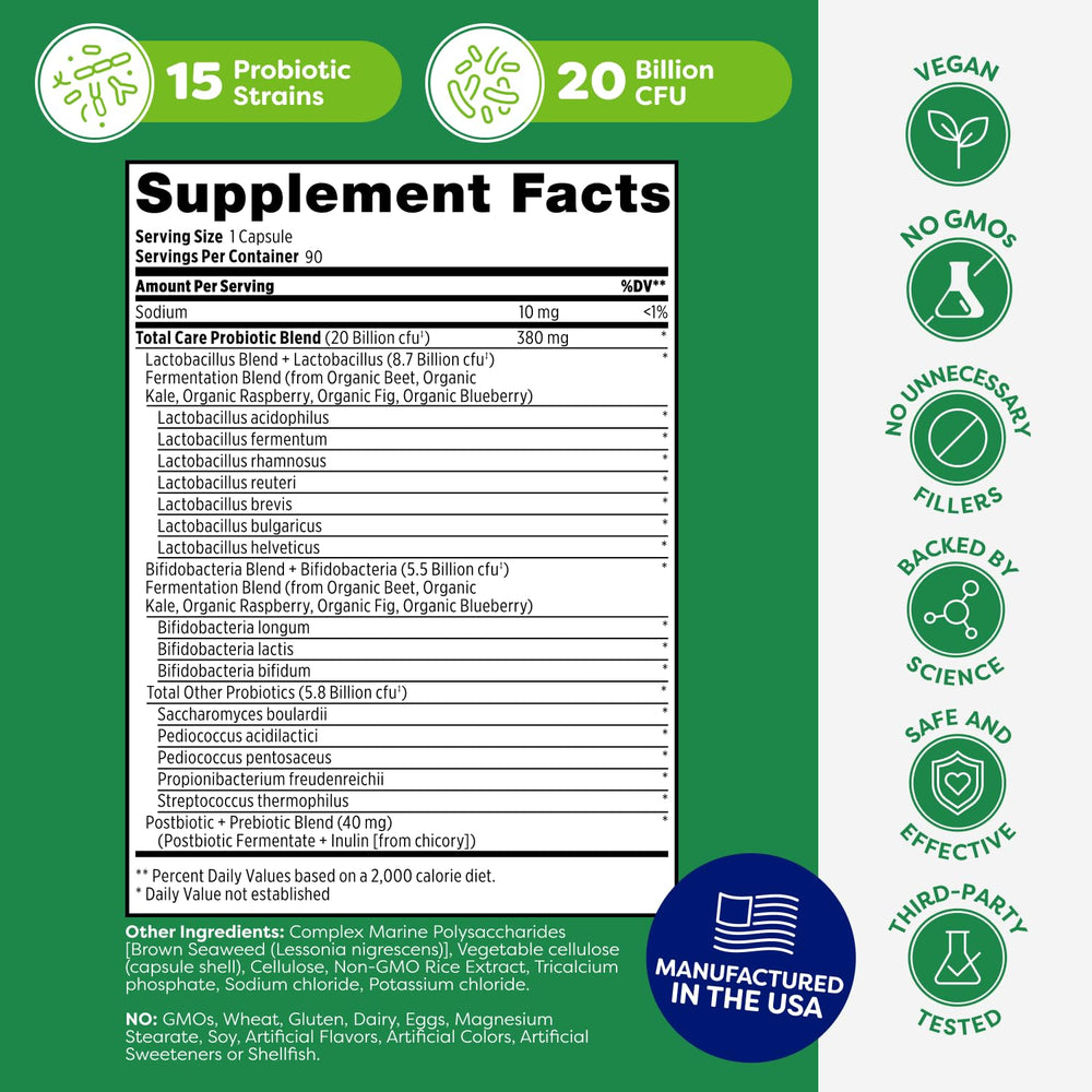 Probulin Total Care ingredients-fermented-fruits close-up