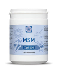 Procapsin OptiMSM bottle with crystals for daily supplementation
