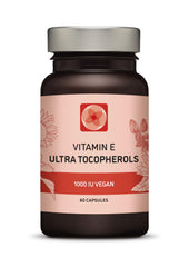 Procapsin Vitamin E 1000 IU bottle shows high-dose ultra tocopherol formula for daily use