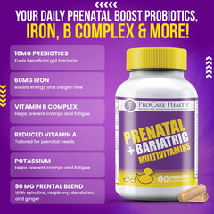 ProCare Health prenatal bariatric multivitamin GMP facility seal indicates quality manufacturing