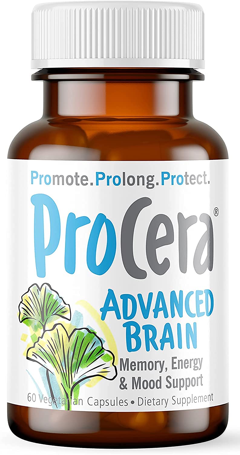 Procera Advanced Brain memory-boost bottle for sharper recall during study sessions.