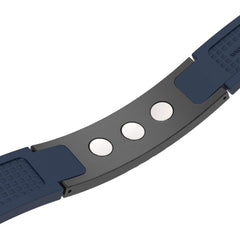 PROEXL Best Sports Golf Magnetic Bracelet - blue strap during workouts.